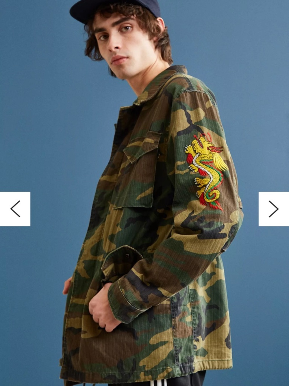Alpha Industries Camo Dragon Tour Field Coat NWOT - Picture 7 of 8